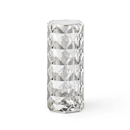 Rose Diamond Crystal Rechargeable Night Light