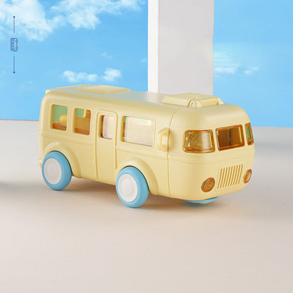 Car Straw Water Cup Detachable Bus Water Bottle