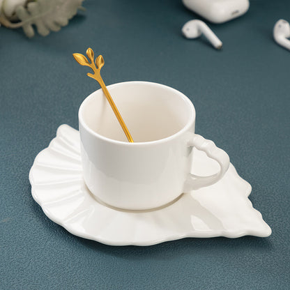 Conch Coffee Cup And Saucer Set