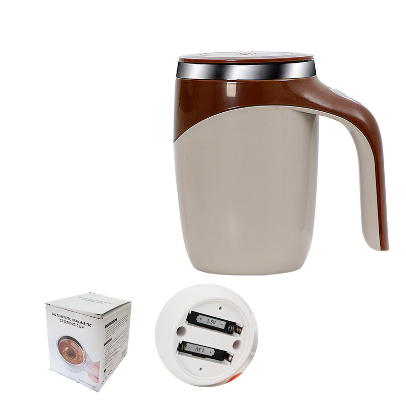Portable Automatic Magnetic Stirring Mug Thermos Cup