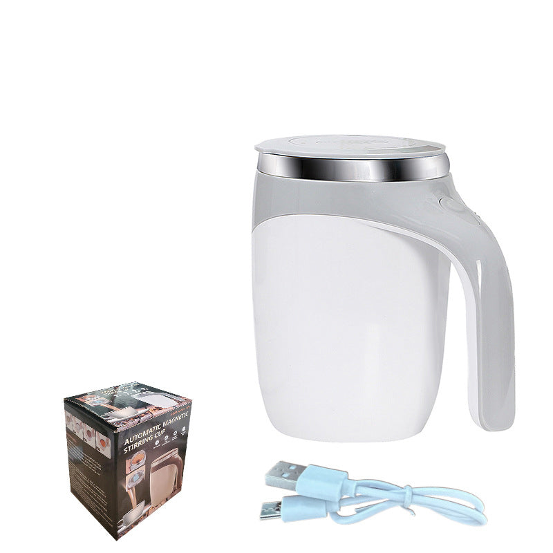 Portable Automatic Magnetic Stirring Mug Thermos Cup