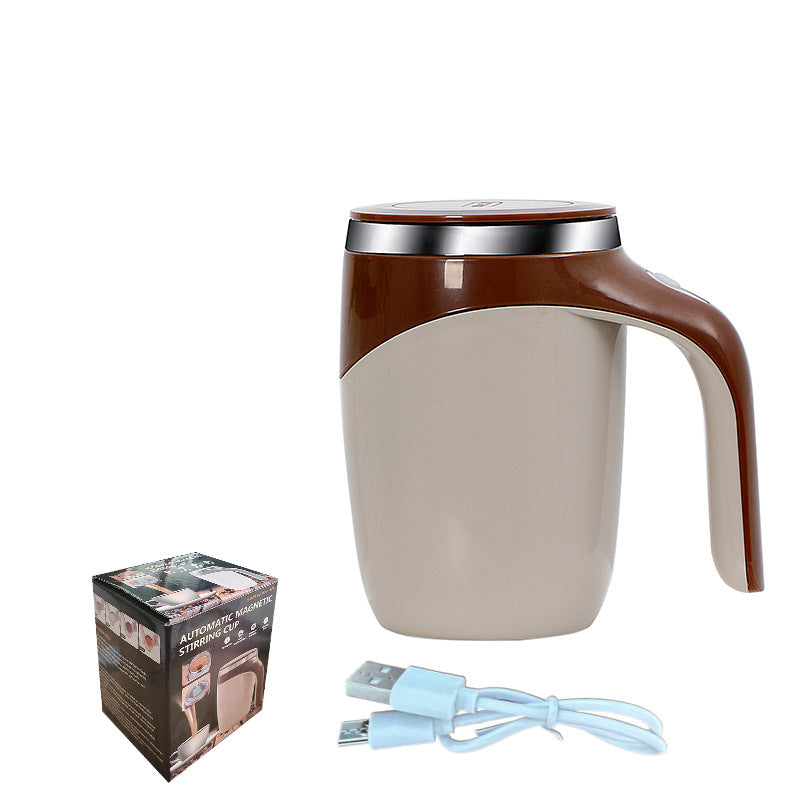 Portable Automatic Magnetic Stirring Mug Thermos Cup