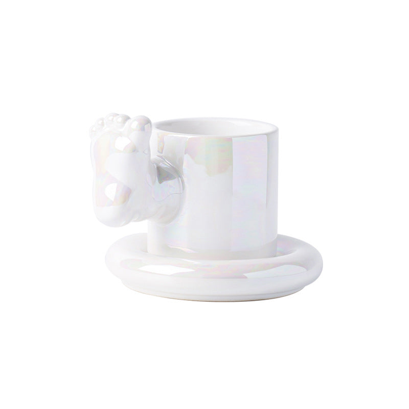 You Doing Great Mug, Thumbs Up Coffee Mug & Saucer