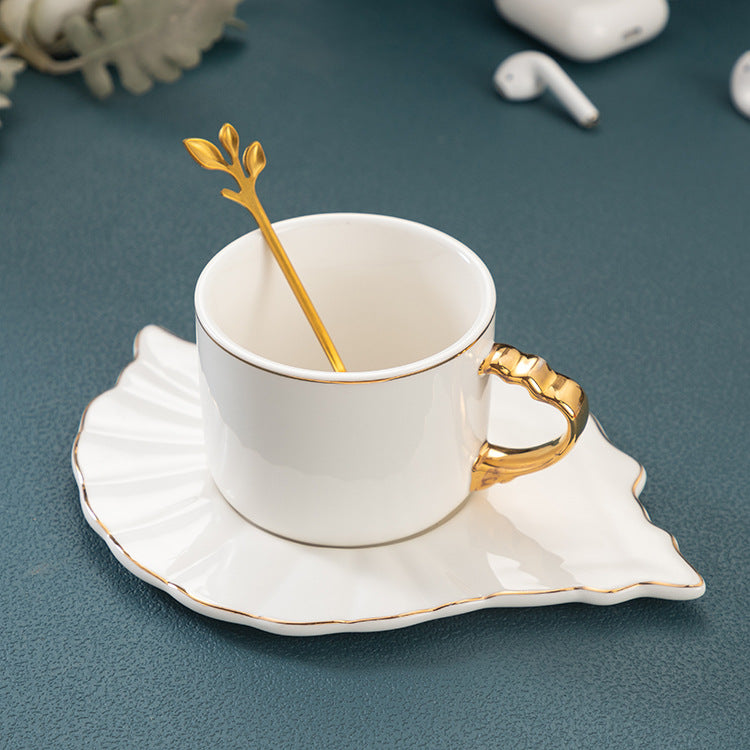 Conch Coffee Cup And Saucer Set