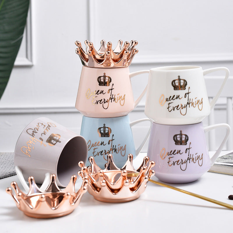 Crown Ceramic Coffee Mug