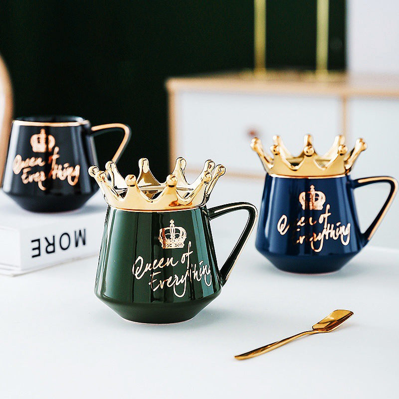 Crown Ceramic Coffee Mug