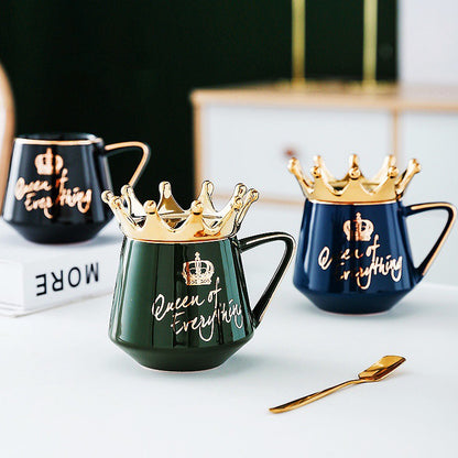 Crown Ceramic Coffee Mug
