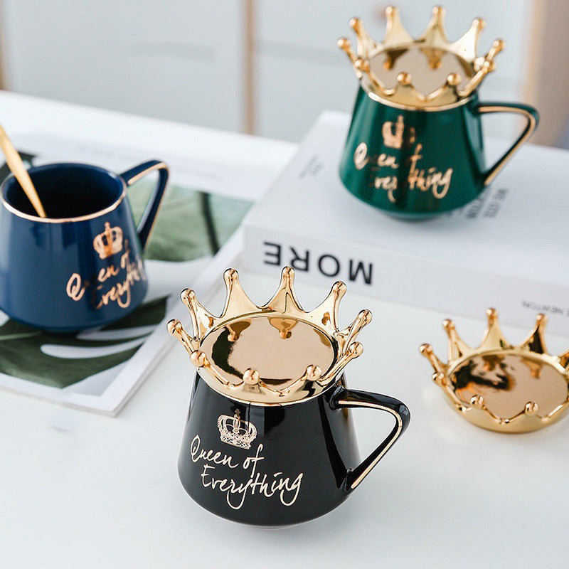 Crown Ceramic Coffee Mug