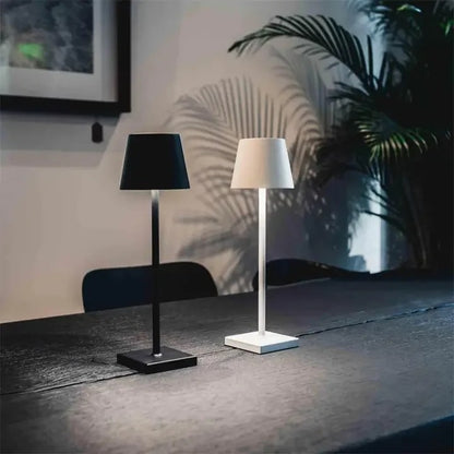 LED Creative Rechargeable Table Lamp -  Portable Bedside Lamp Bar Atmosphere Decorative Lamp