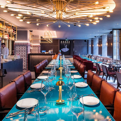 LED Enclosed Dome Table Lamp