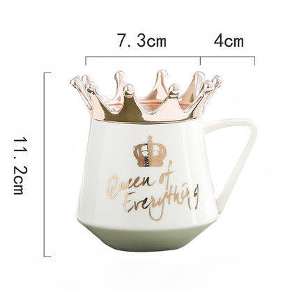 Crown Ceramic Coffee Mug