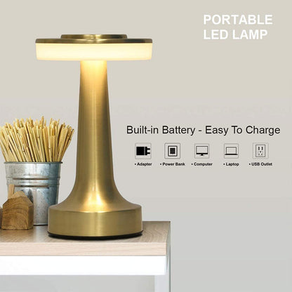LED Bar Charging Portable Table Lamp