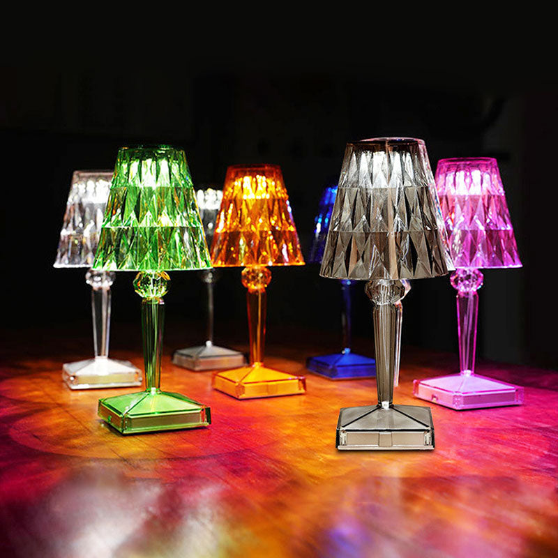 Crystal Diamond Table Lamp - Touch Sensor Diamond Create Romantic Atmosphere Acrylic Decoration Light